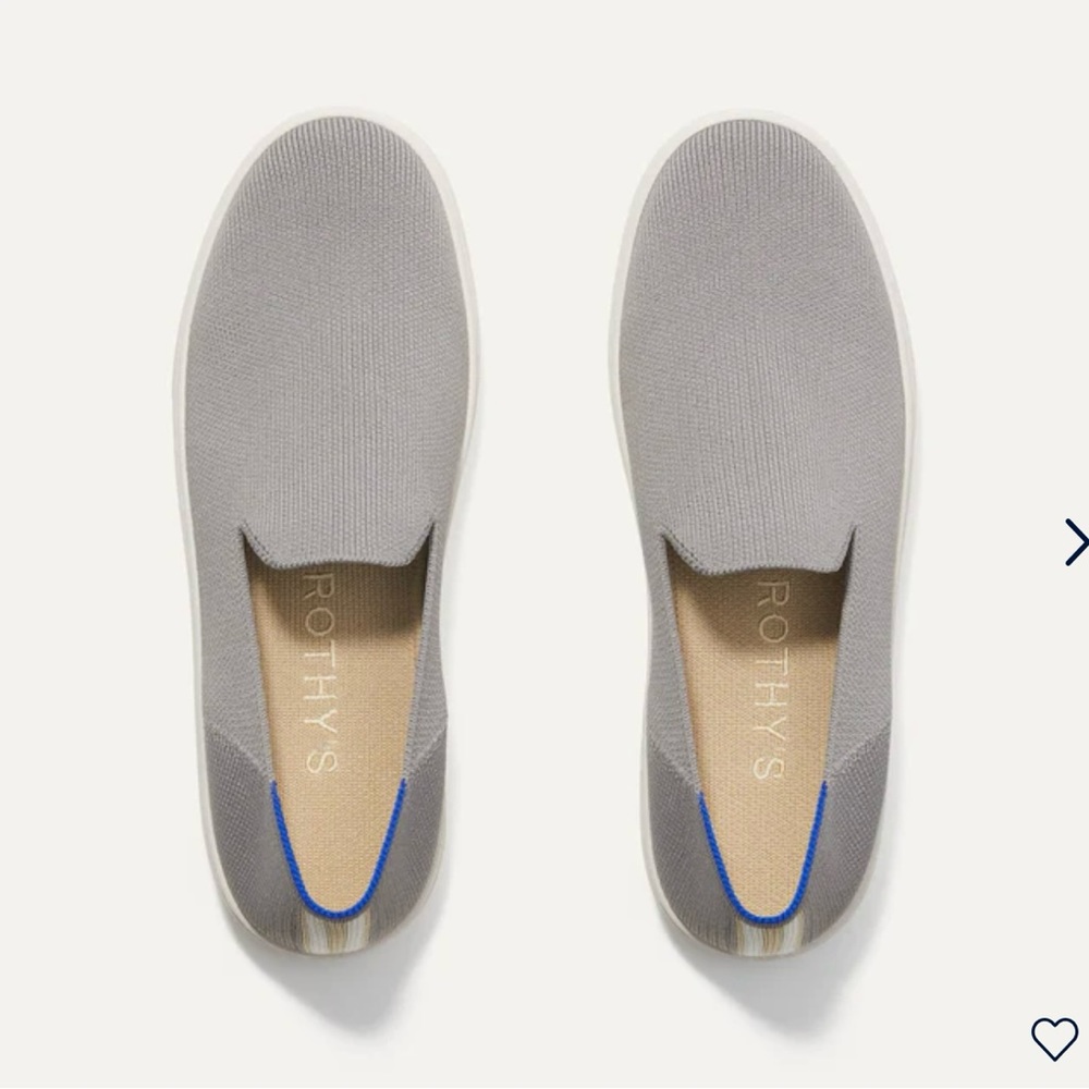 Rothy’s Original Slip On Sneaker Lt Grey